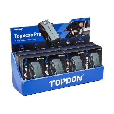 TOPTSPRO8PK image(0) - Topdon Pocket-Size Bluetooth Scan Tool w/Bi-Directional Controls - 8 Count