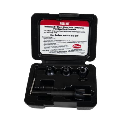 BLR11080KX image(0) - Blair Karbon X Rotabroach Pointless Dent Removal Cutter Kit (11080KX)