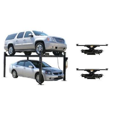 ATEXH-PRO8EXT-COMBO-FPD image(0) - Atlas Equipment PRO8000EXT 4 Post Lift + RJ35 Sliding Jacks Combo