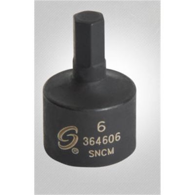 SUN364606 image(1) - SUNEX 3/8 in. Drive 6 mm Stubby Hex Impact