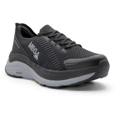 MCFMC156-11D image(0) - Mega Comfort ERGO Europa CT - Women's Low Top Shoes - CT|EH|SF|SR - Black / White - Size: 11 - D - (Regular)
