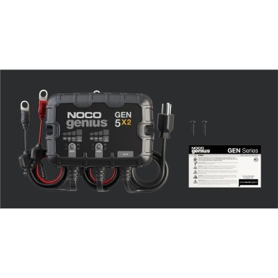 NOCGEN5X2 image(3) - NOCO Company GEN5X2 12V 2-Bank, 10-Amp On-Board Battery Charger