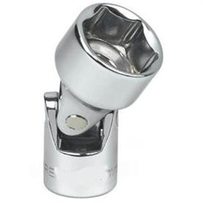 KDT80337 image(0) - GearWrench 3/8 Inch Drive 6 Point Metric Flex Socket 14mm