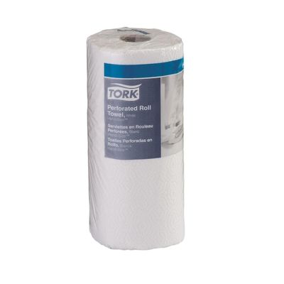 TORHB9201 image(0) - Tork Molnlycke HB9201 Handi-Size Perforated Roll Towel, 5.2 in Dia x 67.5 ft L x 11 in W Roll, 120, Recycled Fiber/Paper
