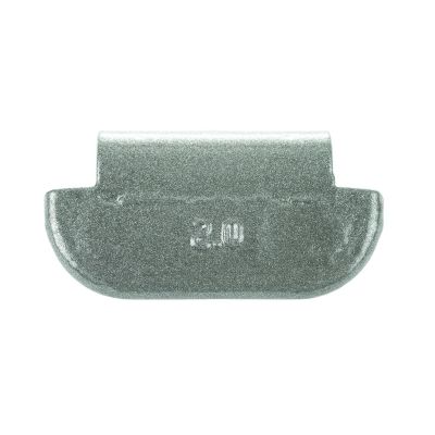 PWWTALZ010 image(0) - Wegmann Automotive 1oz Heavy-Duty Zinc Coated Clip-on TALZ Series  Wheel Weight (Box of 25)