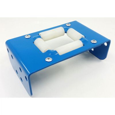 BLBRSRPDA-BLUE image(0) - BluBird Roller Plate Assembly for Dual Arm Reel All Sizes - Blue