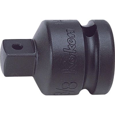 KKN14433A image(0) - Ko-ken USA 14433A 1/2 Sq. Dr. Adaptor 3/8 Square Length 37.5mm Hole type