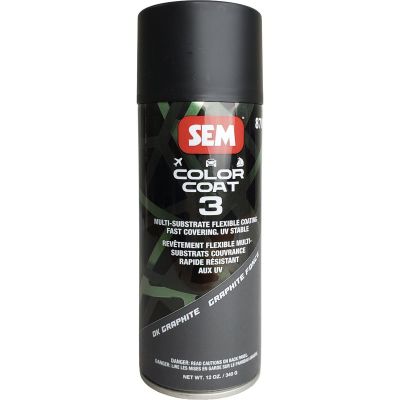 SEM87083 image(0) - SEM Paints Color Coat 3 Dark Graphite 16 oz Aerosol