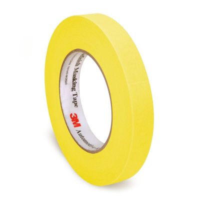 MMM6652 image(0) - 3M  3M&trade; Automotive Refinish Masking Tape � in. x 60 yds. (18 mm x 55 m), 48 rolls per case