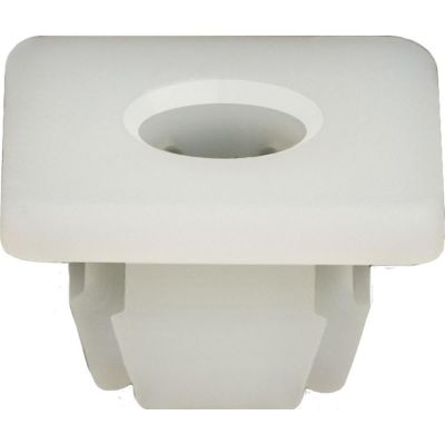 AVCAP11719 image(0) - AUVECO AP11719 Square Head License Plate Nut, 1/4 in Screw x 0.415 in W x 0.37 in OAL, Nylon