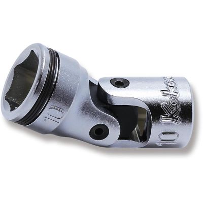 KKN2441M-10 image(0) - Ko-ken USA 1/4 Sq. Dr. Universal NUT GRIP Socket - 10mm