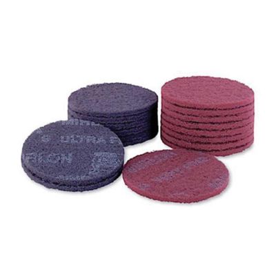 MRK18241448 image(0) - Mirka Abrasives Mirlon 18-241-448 18 Series Non-Woven Scuff Disc, 6 in Dia, 1500 Grit