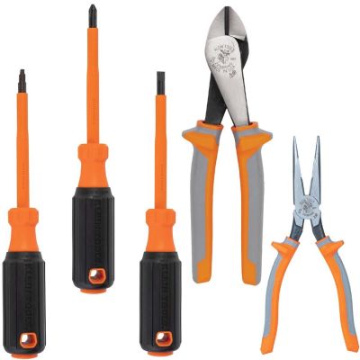 KLE9419R image(0) - Klein Tools 1000V Insulated Tool Set, 5-Piece
