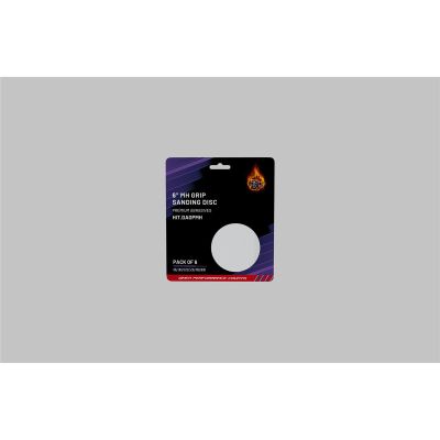 HITDAGPMH image(0) - High Teck Products ASSORTED 6" MH GRIP PURPLE CERAMIC FILM DISCS (GRITS 80,180,220,320,400,800)