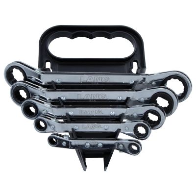 KAS5362 image(0) - Lang Tools (Kastar) 5362 - 5-PC. SAE Offset Tool Caddy Wrench Set