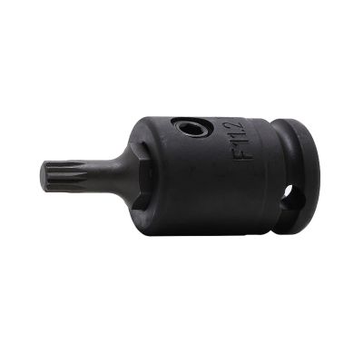 KKN13134X-52-M8 image(0) - Ko-ken USA 13134X.52-M8 3/8 Sq. Dr. Bit Socket XZN M8 Triple Square Length 52mm