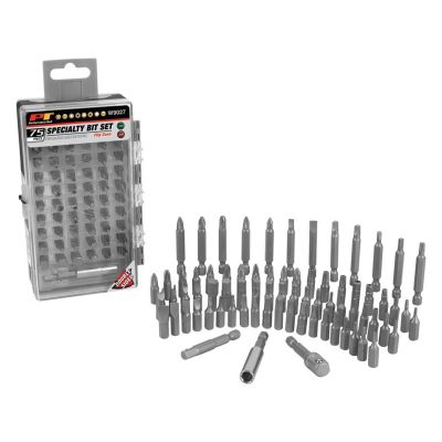WLMW9027 image(0) - Wilmar Corp. / Performance Tool 75 pc. Specialty Bit Driver Set
