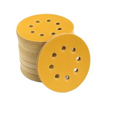 USA660007 image(0) - USC ABRASIVES Gold Pro 660007 Disc, 3 in Dia, 320 Grit, Hook and Loop Attachment