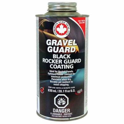 DOMBVG1 image(0) - Dominion Sure Seal BVG1 Gravel Guard, 1 qt Can, Black, Liquid, Coarse Texture