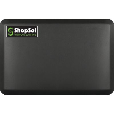 LDS1010643 image(0) - ShopSol Anti-Fatigue Mat Supreme 3' x 2' Black 32SSFBLK