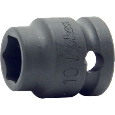 KKN13401MS-12 image(0) - Ko-ken USA 13401MS-12 3/8 Sq. Dr. Socket 12mm 6 point Length 22mm Thin walled