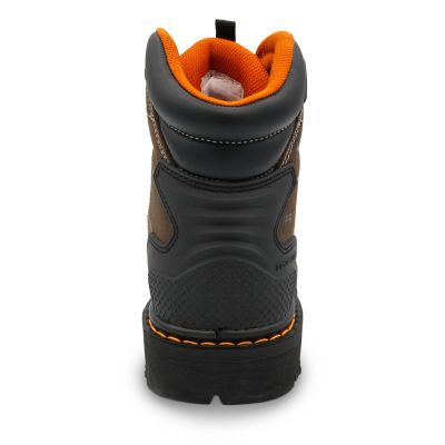 FSIA7380-11-5D image(1) - Avenger Work Boots Hammer MAX Mid - Men's - CN|EH|PR|WP|HR|SR|B&W - Brown - Size: 11.5 - D - (Regular)
