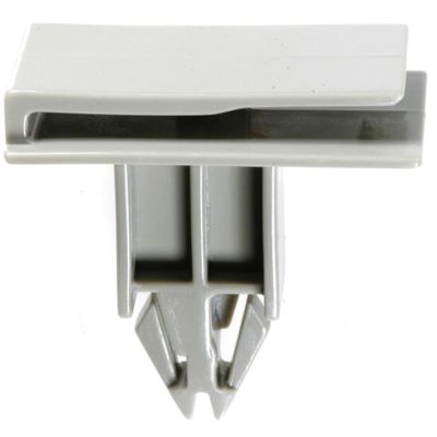 AVC19821 image(0) - AUVECO 19821 Rocker Panel Molding Clip, (11/16 x 1-1/2 in Top x 7/8 x 1-9/16 in Bottom) Head, Nylon, Gray