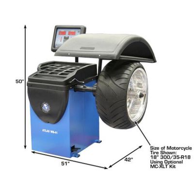 ATEATWB41 image(1) - Atlas Automotive Equipment WB41 Computerized Wheel Balancer (Will Call)