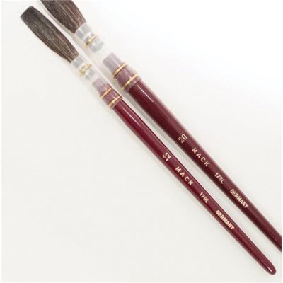 MAB179L-4 image(0) - Mack Brushes 179L-4 179L Series Kazan Squirrel Hair Lettering Pencil Quill, #4 Brush, 1 in L, Brown