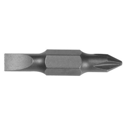 KLE32482 image(0) - Klein Tools Replacement Bit. #1 Phillips, 3/16-Inch Slotted