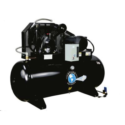 ATEMPAF9P-120H image(1) - Atlas Automotive Equipment Air Force AF9P 7.5HP 120 Gallon Air Compressor with Plus Package (Will Call)