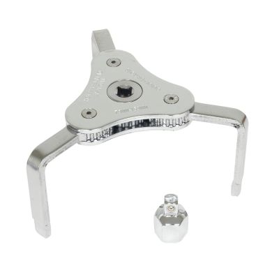 LIS63890 image(1) - Lisle 73-153mm 3 Jaw Wrench w/ Adapter
