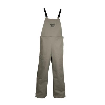 OBRCAT4-BIB-2XL image(0) - OBERON Bib Overalls - Arc Flash - 40 Cal CAT - Color: Khaki - Size: 2XL