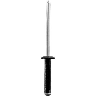 AVC21113 image(0) - AUVECO 21113 Specialty Rivet, 5/32 in Dia x 3/64 to 9/32 in Grip Range, Aluminum Rivet/Mandrel, Black