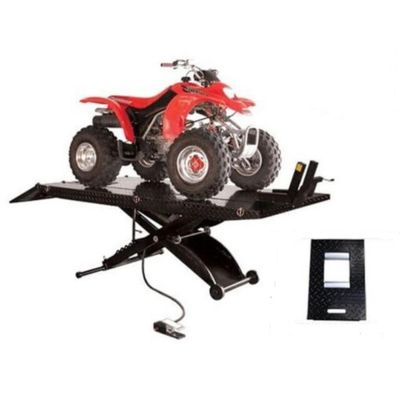 ATEHT-ACL-XLT-FPD image(0) - Atlas Automotive Equipment ACL XLT  Air Operated Motorcycle/ATV Lift 1,000 lb. Capacity