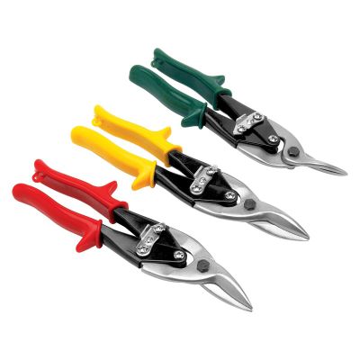WLMW2040 image(0) - Wilmar Corp. / Performance Tool 3 Piece Aviation Tin Snip Set