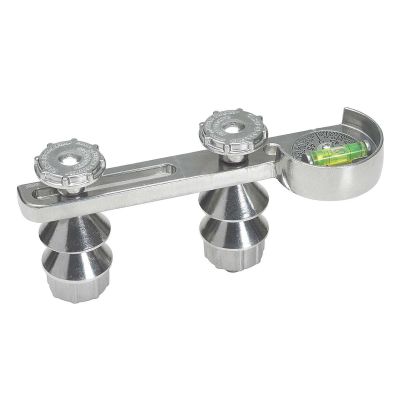 SRW14786 image(0) - Jackson Safety #20 Dual-Angle Flange Level - Nonmagnetic can be used on PVC Pipe