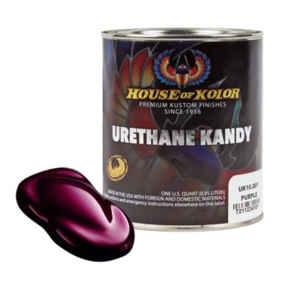 HOKUK10-Q01 image(0) - House Of Kolor Kosmic Kolor UK10-Q01 Urethane Enamel Kandy, 1 qt Can, Purple