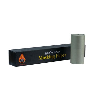 HITMP140G-12 image(0) - High Teck Products MP140G-12 Masking Paper, 12 in W x 400 ft L, Green, 35 lb Basis