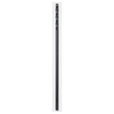MLW48-89-2771 image(0) - Milwaukee Tool 3/16" x 12" Aircraft Length Black Oxide Drill Bit