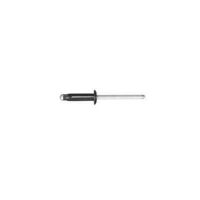 DCO9278PK image(0) - Disco Automotive Hardware 9278PK Split-Type Automotive Pop Rivet, 3/16 in Dia x 3/64 to 11/32 in Grip, Aluminum, Black
