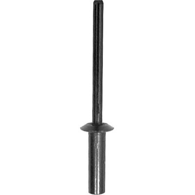AVC17410 image(0) - AUVECO 17410 Closed End Rivet, 1 in Dia, 3/8 to 1/2 in Grip Range, Aluminum, Black