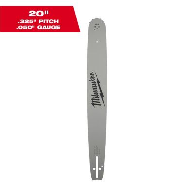 MLW49-16-2755 image(0) - Milwaukee Tool 20 Inch .325 Inch Pitch, .050 Inch Gauge Guide Bar