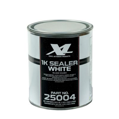 XLB25004 image(0) - Excel Auto Body Products 1K Sealer, White, Quart