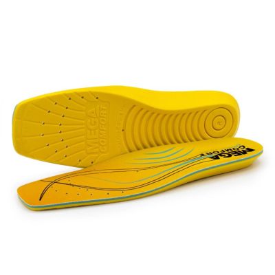 MCFMCSQ-S image(0) - MEGA Comfort Insole - ERGO Anti-Fatigue Square Toe  - Unisex - Size: Small (Men's 6-7, Women's 8-9)