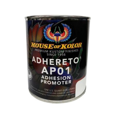 HOKAP01-Q01 image(0) - House Of Kolor ADHERETO AP01-Q01 Adhesion Promoter, 1 qt Can, Clear, Liquid