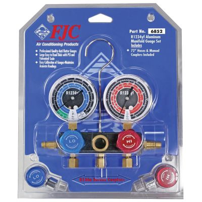 FJC6852 image(1) - FJC R-1234yf MANIFOLD GAUGE SET