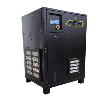 EMXERI0100003 image(0) - Emax Compressor 10HP 3PH Industrial Rotary Screw Compressor-Cabinet Only