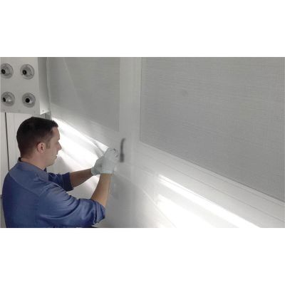 RBL760-WS image(0) - RBL Products 760-WS Drip Trap and Overspray Netting Starter Kit, 160 ft L x 72 in W, Monofilament Nylon, White
