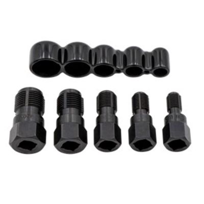 KAS1030 image(0) - Lang Tools (Kastar) 5 pc Spark Plug Thread Chaser Tap Set